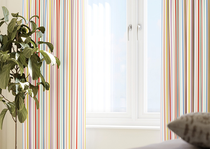 The British Stripe Co. Catherine, Brighton No.1 - Made to Measure Curtains - Image 5